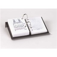 Marbig Desk Calendar Stand Side Open Acrylic 8606120