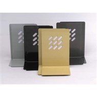 Marbig Metal Book Ends Black