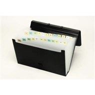 Marbig Pp Expanding File Foolscap 26 Pocket Black