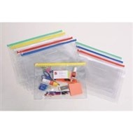 Marbig Clear Case Wallet B4 395X290Mm Assorted Colours