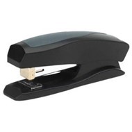 Marbig Desktop Half Strip Stapler Black