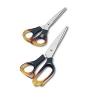 Marbig Office Scissors Amber Handle 158Mm