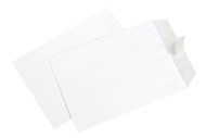 Cumberland Envelopes Pocket B4 353X250 100Gsm Strip Seal White Pack 25