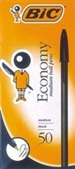 Bic Economy Ballpoint Pens Medium Red Box 50