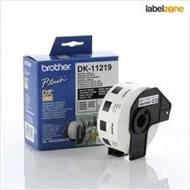 Brother Dk-11219 White Round Dye Cut 12Mm