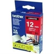 Brother Tze-435 Tape12Mm White On Red Laminated