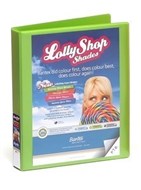 Bantex Lollyshop Insert Binder A4 2D Gummy Bear Green