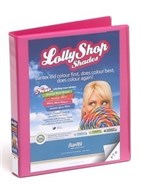 Bantex Lollyshop Insert Binder A4 2D Musk Stick Mauve