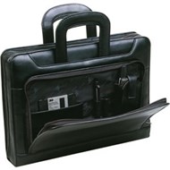 Falcon Drop Handle Conference Folder Black