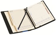 Debden Elite Diary 1140 Day To Page 1Hr A5 Black