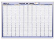 Writeraze Perpetual Year Planner Qc 700X1000Mm