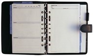 Debden Desk Dk2599 Dayplanner Pu Snap Closure 216X140Mm Black