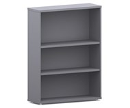 Ddk Accent Bookcase 2 Shelves 1200 X 900 X 300Mm GreyGrey