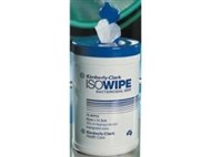 Kimberly Clark Isowipe Bacterial Wipes Tub 75