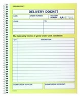 Spirax 503 Duplicate Delivery Book 250 X 200Mm