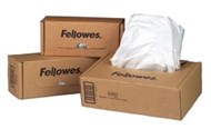 Fellowes Shredder Waste Bags Sb-97C Sb-99S Dm17Ci/Cs Pack 100