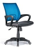 Sylex Deuce Office Chair Mid Back With Arms BlackBlue