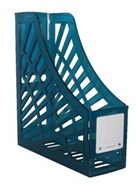 Italplast I 160Tb Tinted Coloured Magazine Stand Tint Blue