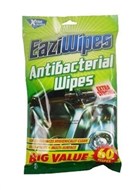 Italplast I 464 Eaziwipes Antibacterial Wipes Pack 60