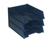 Italplast I 60Ab Multi Fit Document Tray Antique Blue
