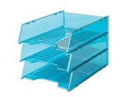 Italplast I 60Tb Multi Fit Document Tray Tint Blue