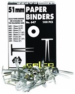 Celco Paper Binders 51Mm Box 100