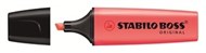 Stabilo Boss Highlighter Chisel Tip Red