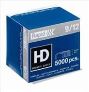 Rapid 912 12Mm Staples Box 5000