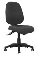 Optima Ii Office Chair High Back With No Arms Zeneth Charcoal