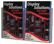 DeflectO 39510 Brochure Holder Wall Mount A4 Linking