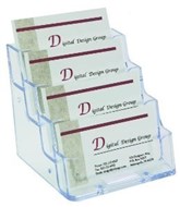 DeflectO 70841 Business Card Holder 4 Pocket