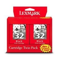 Lexmark No 32 Inkjet Cartridge Pack 2