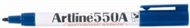 Artline 550A Whiteboard Marker Fine Bullet 12Mm Blue