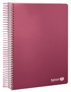 Spirax P305 Pp Notebook A5 120 Pages Red