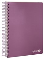 Spirax P304 Pp Notebook A4 120 Pages Purple