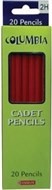 Columbia Copperplate Pencil Hexagon 2H Box 20