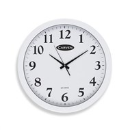 Carven Cl450Wh Wall Clock 450Mm White Frame