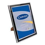 Carven Qfblksilva4 Document Frame A4 BlackSilver