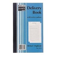 Olympic 633 Delivery Book Carbon Duplicate 200 X 125Mm 100 Leaf