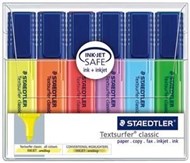 Staedtler Highlighter Textsurfer Wallet 6 Asst Colours