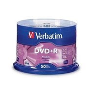 Verbatim Dvdplusr 4.7Gb 16X Spindle Pack 50