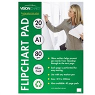 Flipchart Pad Semi Gloss With 20 Pages