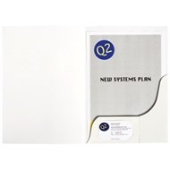 Marbig A4 Presentation Folder Matt White 50 Pk