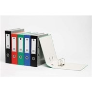 Marbig Board Lever Arch A4 Mottle Red