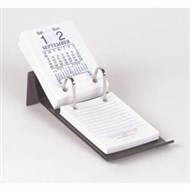 Marbig Desk Calendar Stand Top Open Acrylic