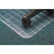 Marbig Dura Mat Grid Pattern Chairmat 1140 X 1340Mm
