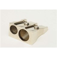 Marbig Metal Hand Held Pencil Sharpener 2 Hole