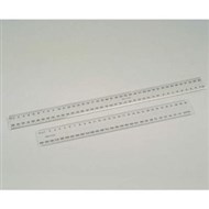 Marbig Ruler Clear Plastic 30Cm