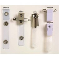 Rexel Straps With Alligator Clip And Pin Pack 50