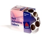 Avery 937250 Round Labels 24Mm Black Box 500